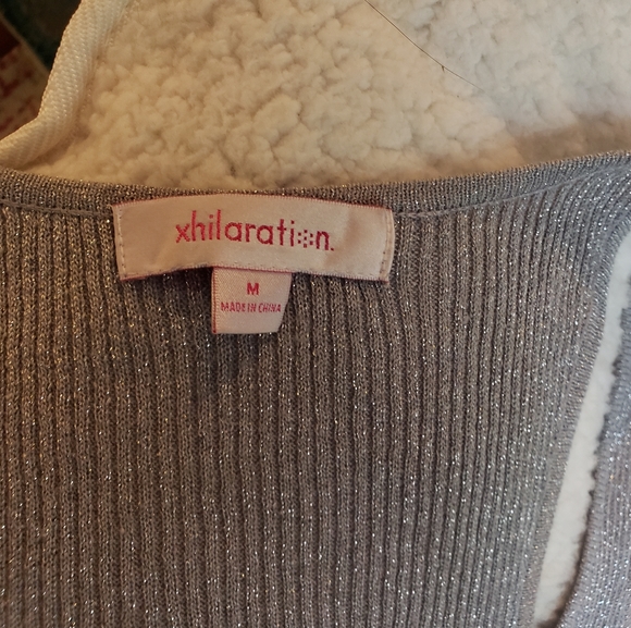 Silver long tank size m - Picture 3 of 3